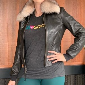 Andrew Marc Genuine Leather Jacket